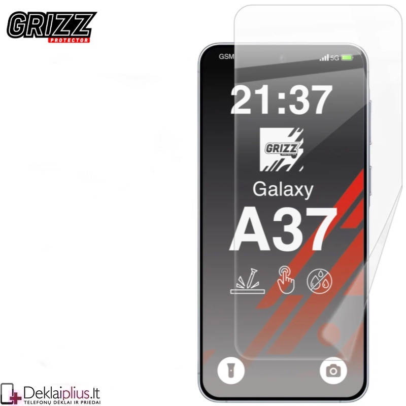 Telefono ekrano apsauga per visą ekraną - Ceramic (Samsung Galaxy A37) Telefono ekrano apsauga per visą ekraną - Ceramic (Samsung Galaxy A37)